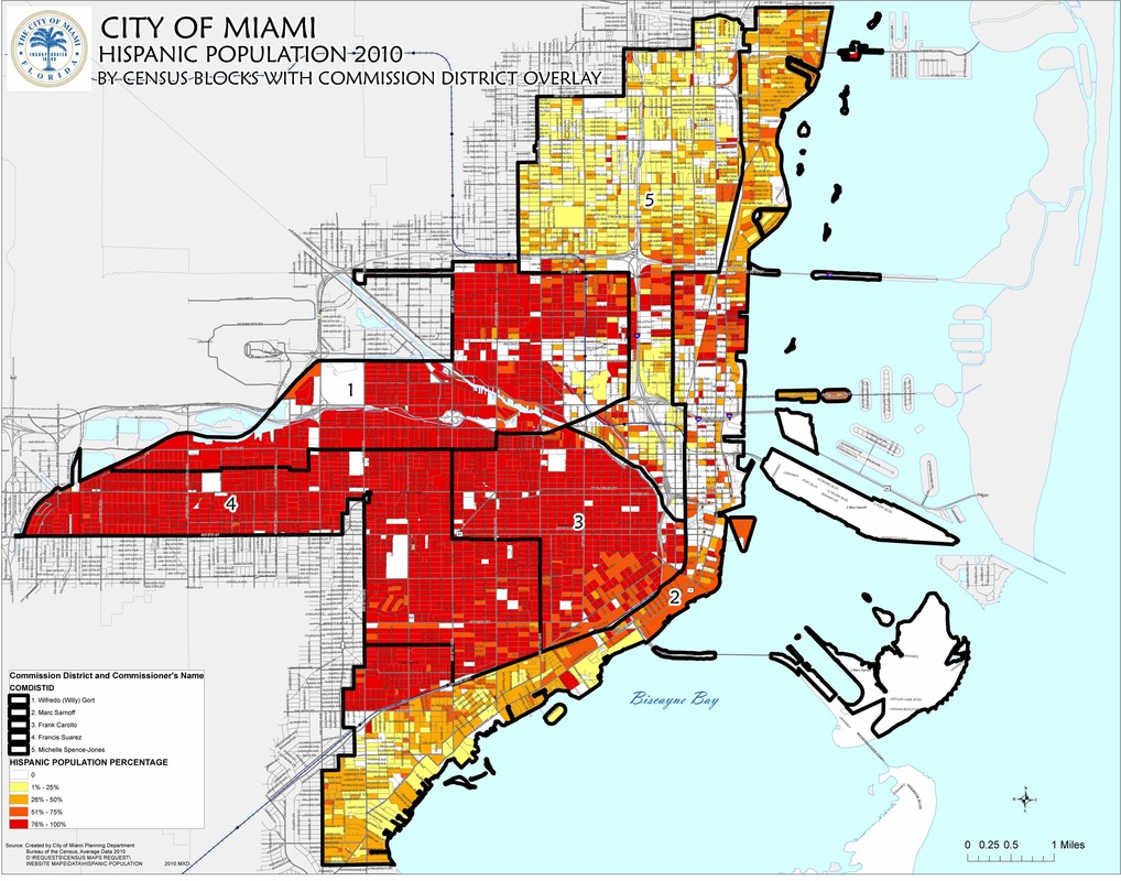 Population Distribution CITY OF MIAMI